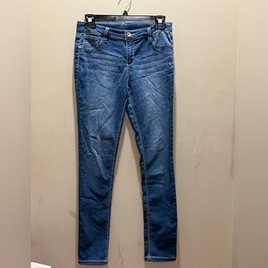 Girls Knit Denim Jean size 14/16, great condition, super cute for any season :)